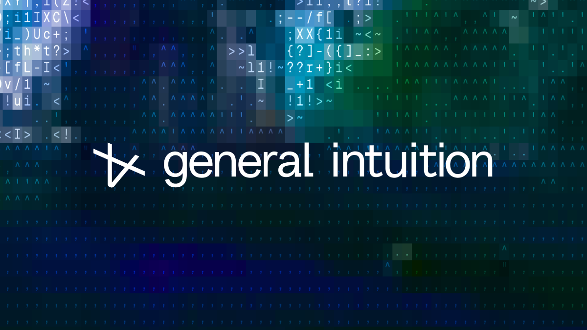 AI-bedrijf General Intuition haalt $320 miljoen op